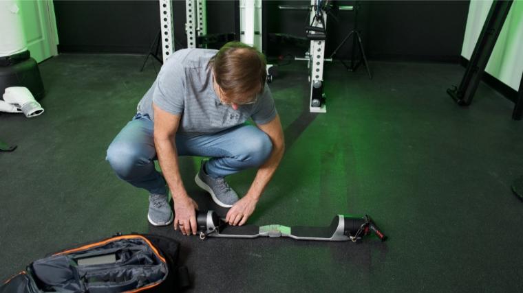 Our tester using the MAXPRO SC Portable Cable Machine.