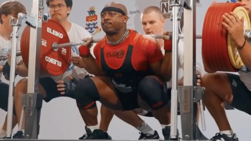 Russel Orhii (93KG) Sets Two World Records at 2025 NAPF Pan American Championships